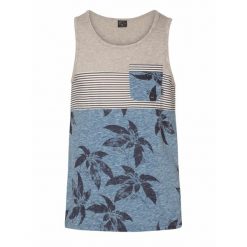 Tank top Protest Leeds. Niebieskie t-shirty męskie Protest, na lato, s, bez wzorów, z materiału, bez kołnierzyka. Za 156.50 zł.
