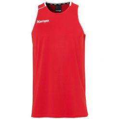 Tank top Kempa Player. Białe koszulki sportowe męskie Kempa, xl, bez wzorów, z materiału, bez kołnierzyka, bez ramiączek, do koszykówki. Za 136.50 zł.