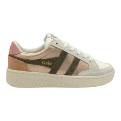 Buty do chodzenia damskie Gola Superslam Blaze. Białe obuwie sportowe damskie Gola, bez wzorów, z materiału, trekkingowe. W wyprzedaży za 299.00 zł.