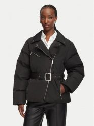 KARL LAGERFELD Kurtka zimowa B3W15028 Czarny Regular Fit. Czarne kurtki damskie KARL LAGERFELD, na zimę, m, bez wzorów, z syntetyku, bez kaptura. Za 1,749.00 zł.