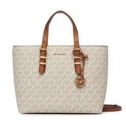 Torebka MICHAEL Michael Kors. Białe torebki do ręki damskie MICHAEL Michael Kors, bez wzorów, klasyczne, bez dodatków. Za 703.99 zł.