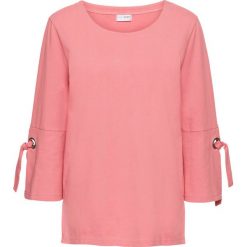 Bluza z oczkami i sznurowaniem bonprix dymny różowy. Bluzy damskie marki KALENJI. Za 79.99 zł.