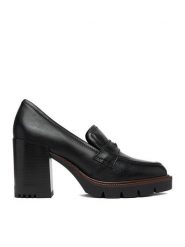 G-Star Raw Loafersy CEO-WI34-CLEVELAND-05 Czarny. Czarne mokasyny damskie G-Star Raw, ze skóry, retro. Za 349.99 zł.