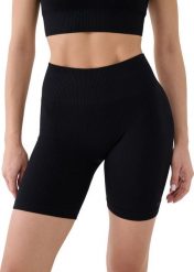 Legginsy damskie 4F FNK F014 czarne 4FWSS25TFSTF014 20S XS/S. Czarne legginsy damskie 4f, s, bez wzorów. Za 90.76 zł.