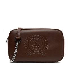 Torebka Beverly Hills Polo Club. Brązowe torebki do ręki damskie Beverly Hills Polo Club, bez wzorów, bez dodatków. Za 159.99 zł.