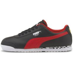 Adidasy Puma Ferrari Race Roma, Mężczyźni. Czarne buty sportowe męskie Puma, ze skóry ekologicznej, bez zapięcia, na fitness i siłownię. W wyprzedaży za 390.00 zł.