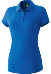 Koszulka polo 565 niebieska, dopasowany krój. Niebieskie koszulki sportowe damskie Erima, m, bez wzorów, z bawełny, bez kołnierzyka, bez ramiączek, do piłki nożnej. Za 248.99 zł.
