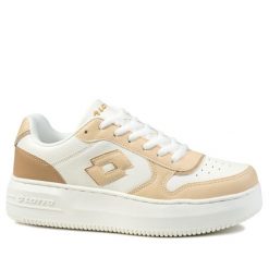 Buty damskie sportowe Lotto PALIOT. Białe obuwie sportowe damskie Lotto, bez wzorów, trekkingowe. Za 139.00 zł.
