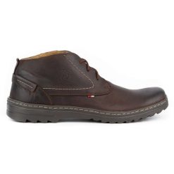 Olivier Buty męskie skórzane casual 234GT brązowe. Brązowe półbuty na co dzień męskie ze skóry, casualowe, bez zapięcia. Za 367.89 zł.