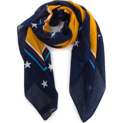 Chusta TOMMY JEANS - Tjw Flag Heart Scarf AW0AW05635 808. Niebieskie szaliki i chusty damskie Tommy Jeans, z bawełny. Za 159.00 zł.