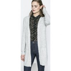 Vero Moda - Sweter. Szare kardigany damskie Vero Moda, z dzianiny. W wyprzedaży za 89.90 zł.