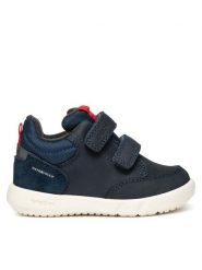 Geox Sneakersy B Hyroo Boy Wpf B365EA 032FU C0735 M Granatowy. Niebieskie buty sportowe chłopięce Geox, bez wzorów, z nubiku, bez zapięcia. Za 299.99 zł.