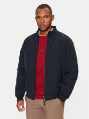 Tommy Hilfiger Kurtka przejściowa Harrington MW0MW37647 Granatowy Regular Fit. Niebieskie kurtki męskie Tommy Hilfiger, m, bez wzorów, z syntetyku, bez kaptura. Za 929.99 zł.