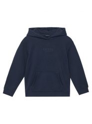Guess Bluza L5YQ25 KAV34 Granatowy Oversize. Niebieskie bluzy dla chłopców Guess, z aplikacjami, z bawełny, bez ramiączek, bez kaptura. Za 149.99 zł.