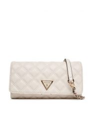 Guess Torebka Giully II Mini HWQG96 73750 Écru. Torebki do ręki damskie Guess, z aplikacjami, ze skóry, wizytowe, bez dodatków. Za 299.99 zł.
