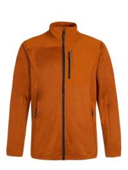 Bluza męska Protest PRTHAMMEREN full zip top. Brązowe bluzy męskie Protest, l, bez wzorów, ze skóry, bez kaptura. Za 249.99 zł.