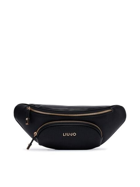 Liu Jo Nerka AF6213 E1019 Czarny. Czarne torebki do ręki damskie Liu Jo, bez wzorów, ze skóry, bez dodatków. Za 499.99 zł.