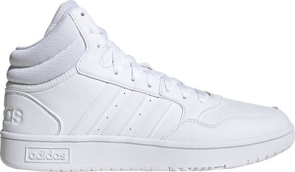 Buty męskie adidas Hoops 3.0 Mid Lifestyle Basketball Classic białe ID9838 40 2/3. Białe buty sportowe męskie Adidas, bez zapięcia, do koszykówki. Za 452.34 zł.