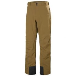 Spodnie narciarskie Helly Hansen Alpha Lifaloft. Brązowe spodnie snowboardowe męskie Helly Hansen, l, bez wzorów, z elastanu, narciarskie. Za 1,247.00 zł.