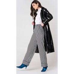 MANGO Spodnie palazzo w paski - Multicolor. Paski damskie Mango. Za 128.95 zł.