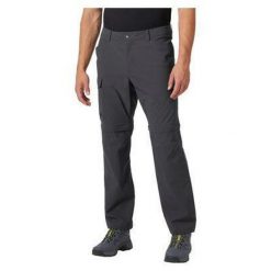 Spodnie turystyczne męskie Helly Hansen Elv Light Zip Off Pant. Szare spodnie sportowe męskie Helly Hansen, m, bez wzorów, trekkingowe. Za 513.00 zł.