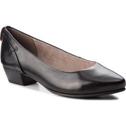 Półbuty JANA - 8-22200-20 Black Nappa 022. Czarne półbuty damskie JANA, z materiału. W wyprzedaży za 159.00 zł.