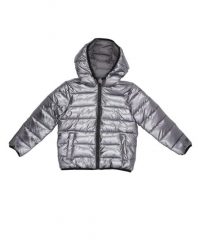 Kurtka puchowa z kaptur na co dzień na siłownię. Szare kurtki sportowe damskie LEONE 1947 APPAREL, bez wzorów, z puchu, bez kaptura, na fitness i siłownię. Za 252.56 zł.