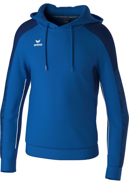 Bluza z kapturem Erima Evo Star. Niebieskie bluzy męskie Erima, xl, bez wzorów, z materiału, z kapturem. Za 211.50 zł.