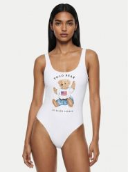LAUREN RALPH LAUREN Strój kąpielowy 21698410 Biały. Białe kostiumy jednoczęściowe damskie Lauren Ralph Lauren, xl, bez wzorów, z syntetyku. Za 1,101.99 zł.