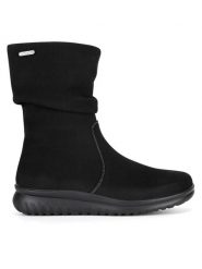Go Soft Botki CEO-WS2P267-05 Czarny. Czarne botki damskie GO SOFT, ze skóry, bez obcasa, na płaskiej podeszwie, bez zapięcia. Za 229.99 zł.