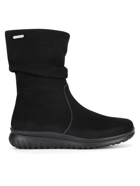Go Soft Botki CEO-WS2P267-05 Czarny. Czarne botki damskie GO SOFT, bez obcasa, na płaskiej podeszwie, bez zapięcia. Za 229.99 zł.