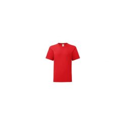 Fruit of the Loom Iconic 150 T koszulka dziewczęca, 3-4 lata, czerwony. Czerwone t-shirty i topy dla dziewczynek Fruit of the Loom, bez wzorów, z bawełny, bez ramiączek. Za 144.99 zł.