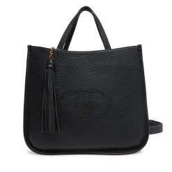 Torebka Liu Jo. Czarne torebki do ręki damskie Liu Jo, bez wzorów, klasyczne, bez dodatków. Za 469.99 zł.