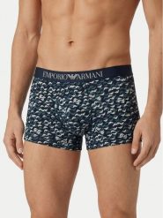 Emporio Armani Underwear Bokserki EM000232 AF19051 FB076 Granatowy. Niebieskie bokserki męskie Emporio Armani Underwear, l, bez wzorów, z bawełny. Za 169.99 zł.