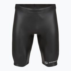 Spodenki neoprenowe męskie AQUASTIC OceanFlex 5/3 mm GLIDE SKIN. Czarne kąpielówki męskie AQUASTIC, m, bez wzorów, z materiału, do pływania. Za 229.99 zł.