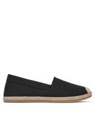 JENNY Espadryle WSK1609-20 Czarny. Czarne espadryle damskie Jenny, bez wzorów, z materiału, bez obcasa, bez zapięcia. Za 48.99 zł.
