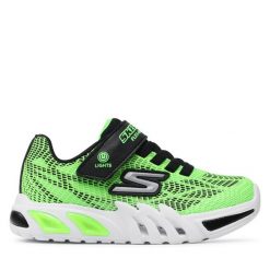 Sneakersy Skechers. Czarne trampki i tenisówki chłopięce Skechers, bez wzorów, street, bez zapięcia. Za 183.99 zł.