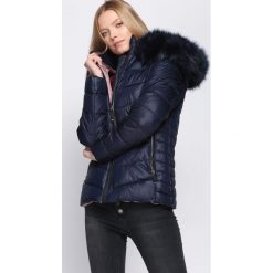 Granatowa Kurtka Distinctiveness. Kurtki damskie marki Born2be. Za 159.99 zł.