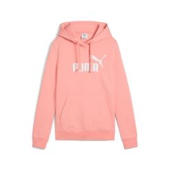 Bluza damska z kapturem Puma Essential No. 1 Logo Fleece. Czerwone bluzy damskie Puma, bez wzorów, z bawełny, z kapturem. Za 211.00 zł.