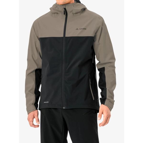 Kurtka przeciwdeszczowa męska Vaude Moab Rain Jacket. Czarne buty sportowe męskie Vaude, m, bez wzorów, sportowe, bez kaptura. Za 587.99 zł.