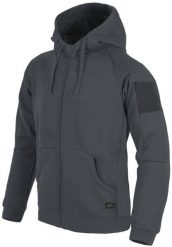 Helikon-Tex Bluza Urban Tactical Hoodie Lite (FullZip)® - Szar. Bluzy męskie HELIKON-TEX, m, bez wzorów, bez kaptura. Za 205.63 zł.