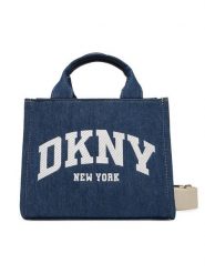 DKNY Torebka R52ADC80 Niebieski. Niebieskie torebki do ręki damskie DKNY, bez wzorów, z materiału, bez dodatków. Za 309.99 zł.