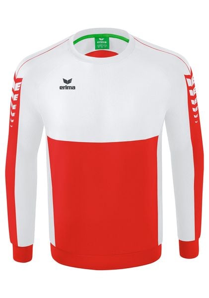 Bluza Erima Six Wings. Białe bluzy męskie Erima, l, bez wzorów, z bawełny, bez kaptura. Za 210.00 zł.