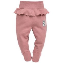 Pinokio Dziewczęce Półśpioszki Petit Lou 74 Różowy. Czerwone śpioszki niemowlęce Pinokio, z bawełny, bez ramiączek. Za 33.00 zł.