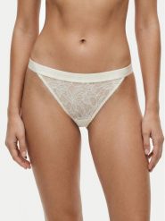 Tommy Hilfiger Stringi UW0UW06267 Écru. Stringi damskie Tommy Hilfiger, l, bez wzorów, z syntetyku. Za 129.99 zł.