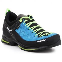Buty trekkingowe męskie Salewa MS Mtn Trainer 2 Gtx. Niebieskie trekkingi męskie Salewa, trekkingowe. Za 893.60 zł.