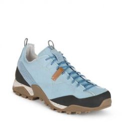 Buty trekkingowe damskie Aku Nativa Canvas. Niebieskie obuwie sportowe damskie Aku, bez wzorów, z gumy, trekkingowe. Za 399.00 zł.