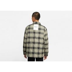 Kurtka męska nike air jordan why not? shirt jacket stone. Zielone kurtki męskie Nike, m, bez wzorów, sportowe, bez kaptura. Za 729.00 zł.