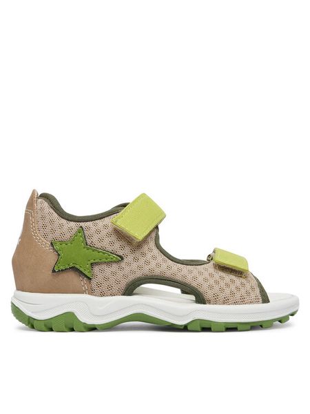 Primigi Sandały 1367022 S Zielony. Zielone sandały chłopięce Primigi, z materiału, bez zapięcia. Za 188.99 zł.
