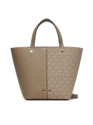 MICHAEL Michael Kors Torebka 32T5GFFC1B Beżowy. Brązowe torebki do ręki damskie MICHAEL Michael Kors, bez wzorów, ze skóry, bez dodatków. Za 899.99 zł.